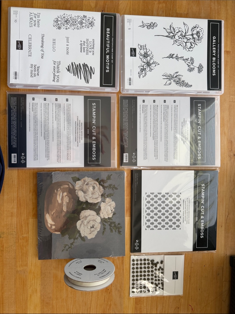 Retired Stampin’ Up! Beautiful Gallery Suite, Extra Large Bundle-NEW